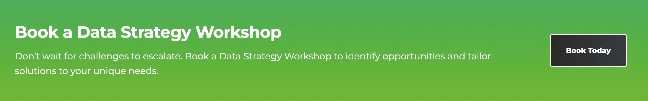 Book a Data Strategy Workshop